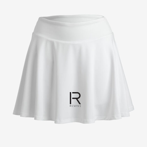 Print - Large R Revive Black - Ladies Fitness Skort Thumbnail
