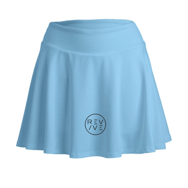 Print - Revive Black - Ladies Fitness Skort Thumbnail