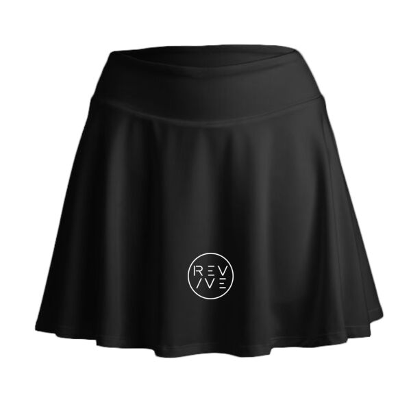 Print - Revive White - Ladies Fitness Skort Thumbnail