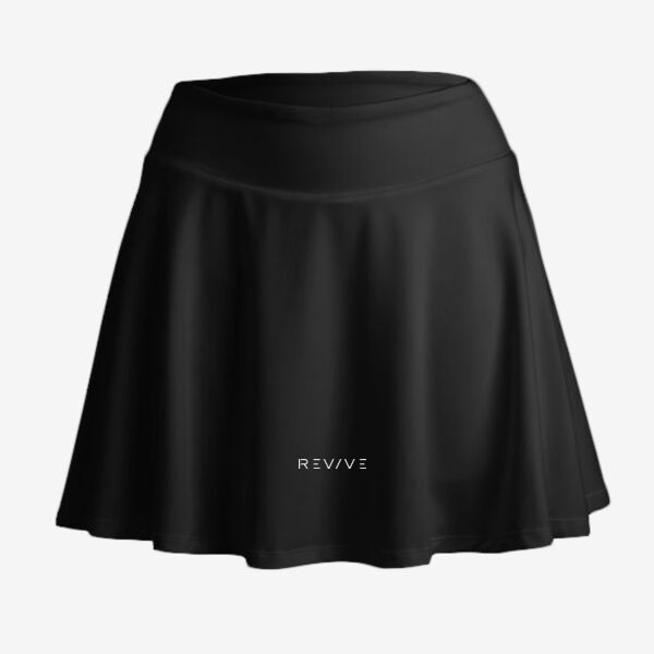 Ladies Fitness Skort - printed  Revive in white Thumbnail