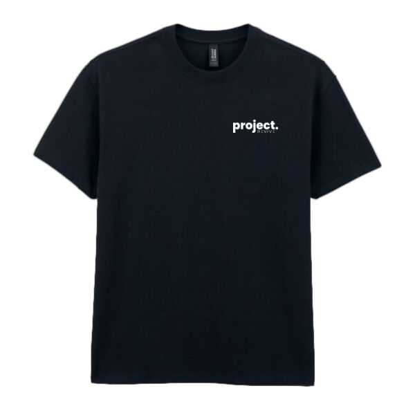 Hammer Maxweight Adult T-Shirt - Printed Project REVIVE in white Thumbnail