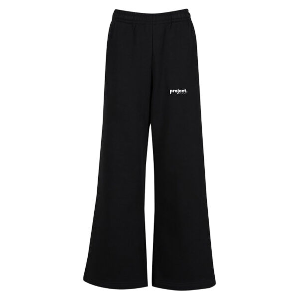 Women’s wide-leg sweatpants - printed Project Revive in white Thumbnail
