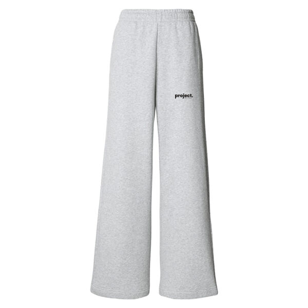Women’s wide-leg sweatpants - printed Project Revive in white Thumbnail