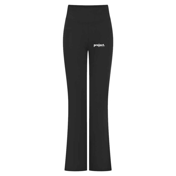 Women’s flared leggings - printed Project Revive in white Thumbnail