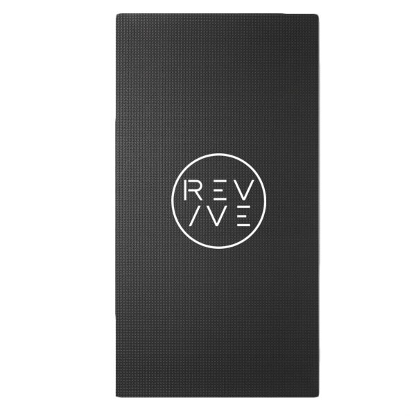 Tridri® yoga & fitness mat - printed Revive Circle in white Thumbnail