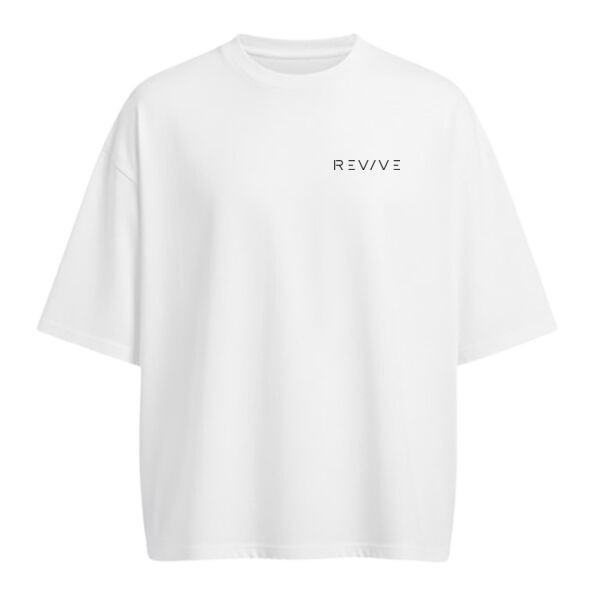 AWDis 240 boxy cropped T - printed Revive in black - AWDis 240 boxy cropped T Thumbnail