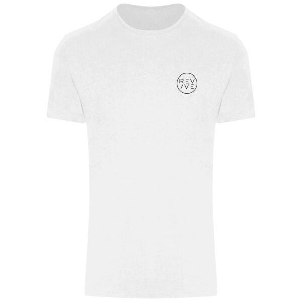 Cool urban fitness T - printed Revive Circle with Revive at right sleeve in black Thumbnail