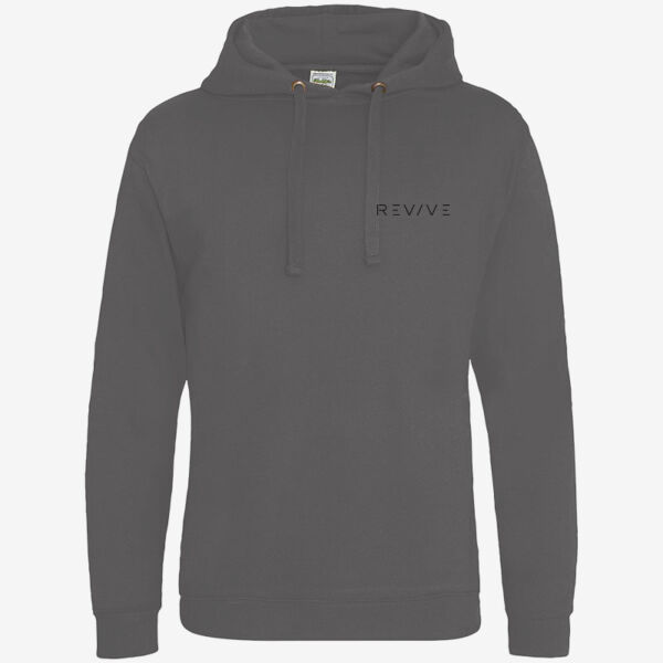 Epic print hoodie - printed Revive in black Thumbnail
