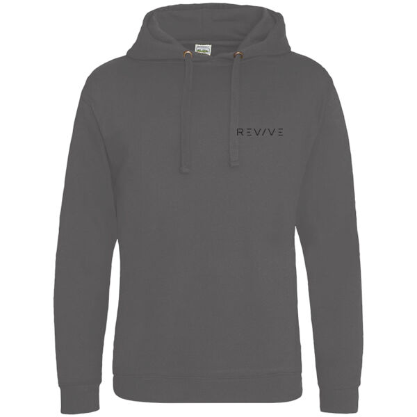 Epic print hoodie - printed Revive in black Thumbnail