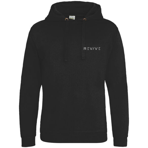 Epic print hoodie - printed Revive in white Thumbnail