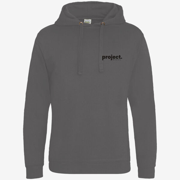 Epic print hoodie - printed Project Revive in black Thumbnail