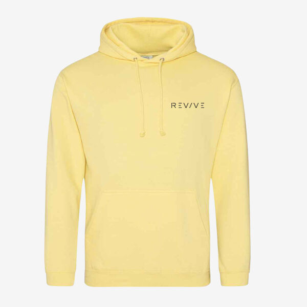 College hoodie - printed Revive in black Thumbnail