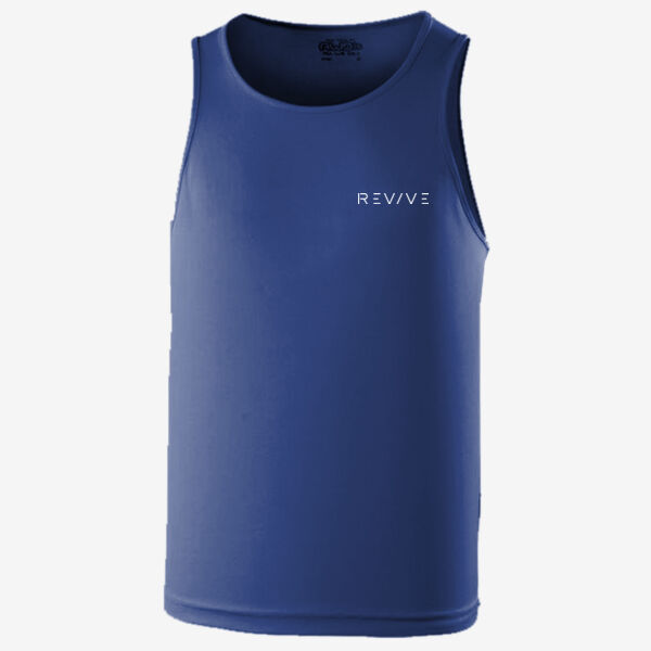 Cool vest - printed Revive in white Thumbnail