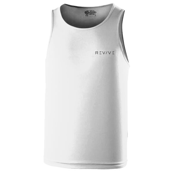 Cool vest - printed Revive in black Thumbnail
