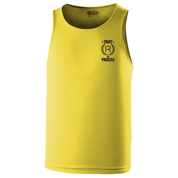 Cool vest - printed Trust in black Thumbnail