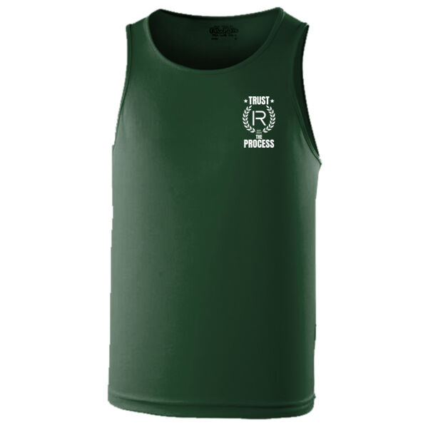 Cool vest - printed Trust in white Thumbnail