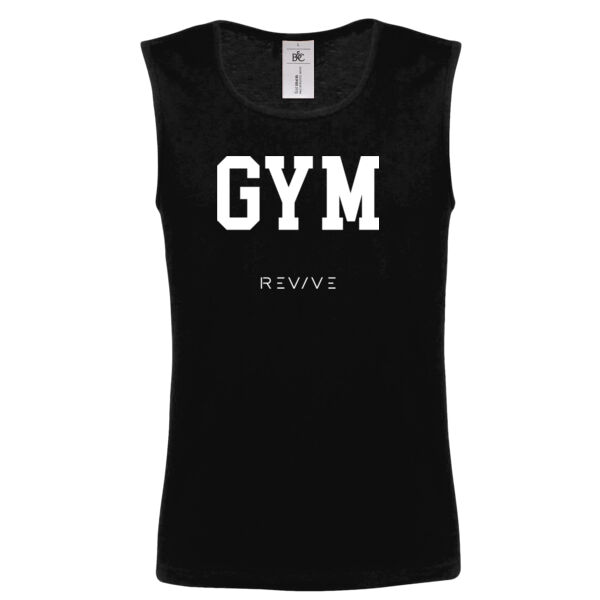 B&C Athletic move - printed GYM Revive in white Thumbnail