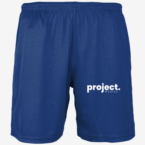 Cool shorts - printed Project Revive in white Thumbnail
