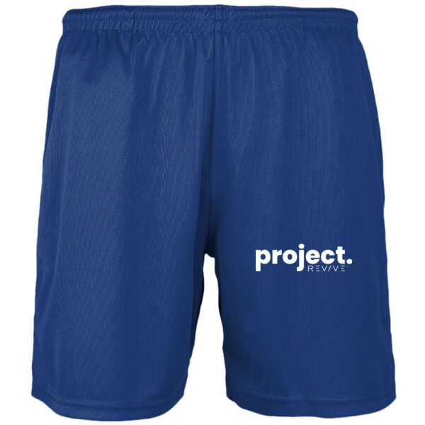 Cool shorts - printed Project Revive in white Thumbnail