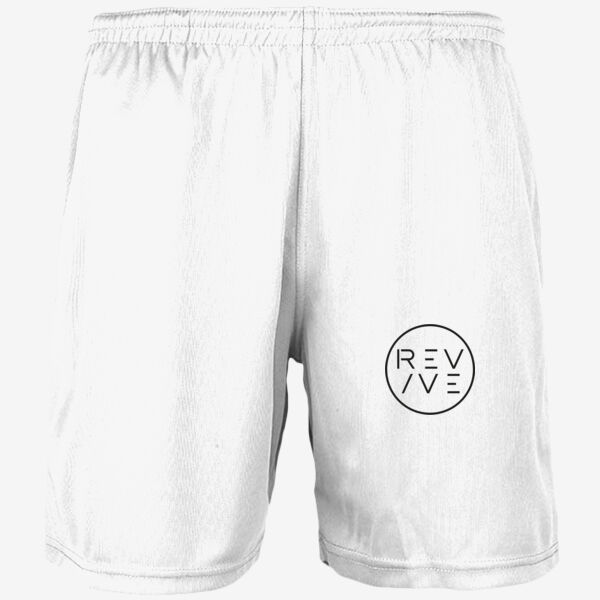 Cool shorts - printed Revive Circle in black Thumbnail