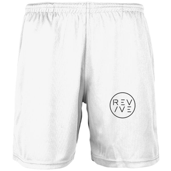Cool shorts - printed Revive Circle in black Thumbnail