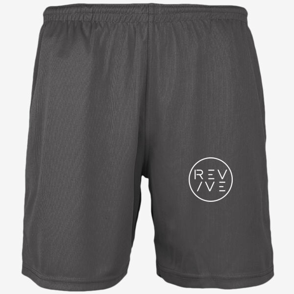 Cool shorts - printed Revive Circle in white Thumbnail