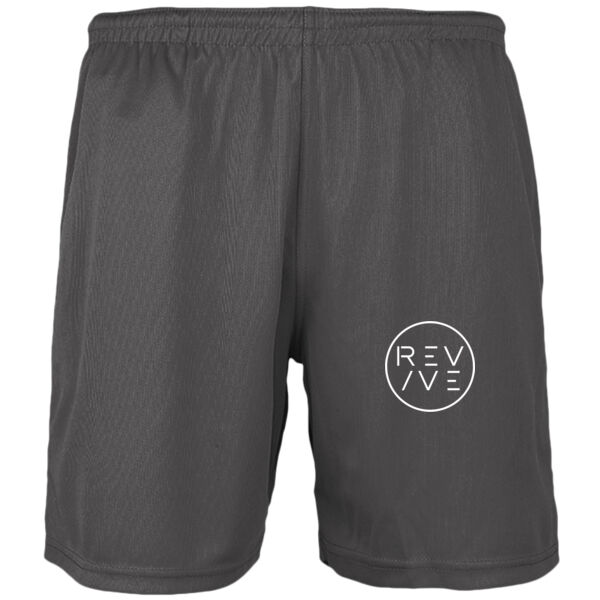 Cool shorts - printed Revive Circle in white Thumbnail