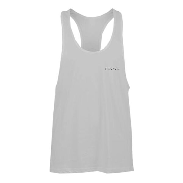 Muscle vest - printed Revive in black Thumbnail